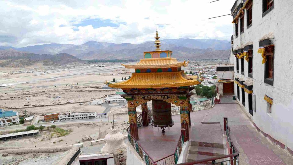 Ladakh, India - View from Spituk Monastery