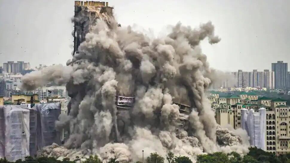 supertech twin tower blast