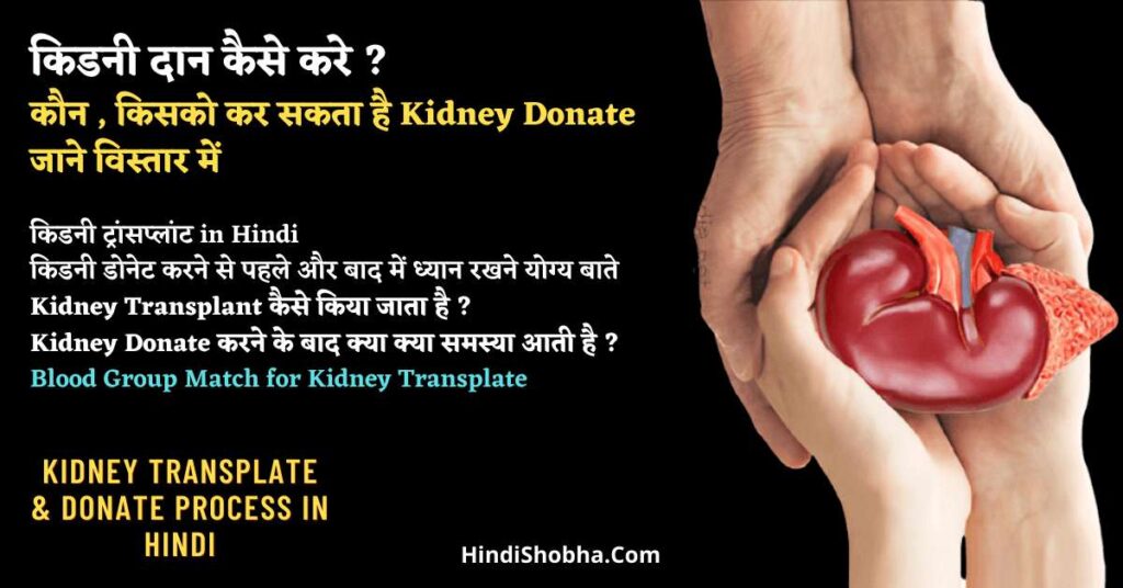 Kidney Donate Kaise Karen