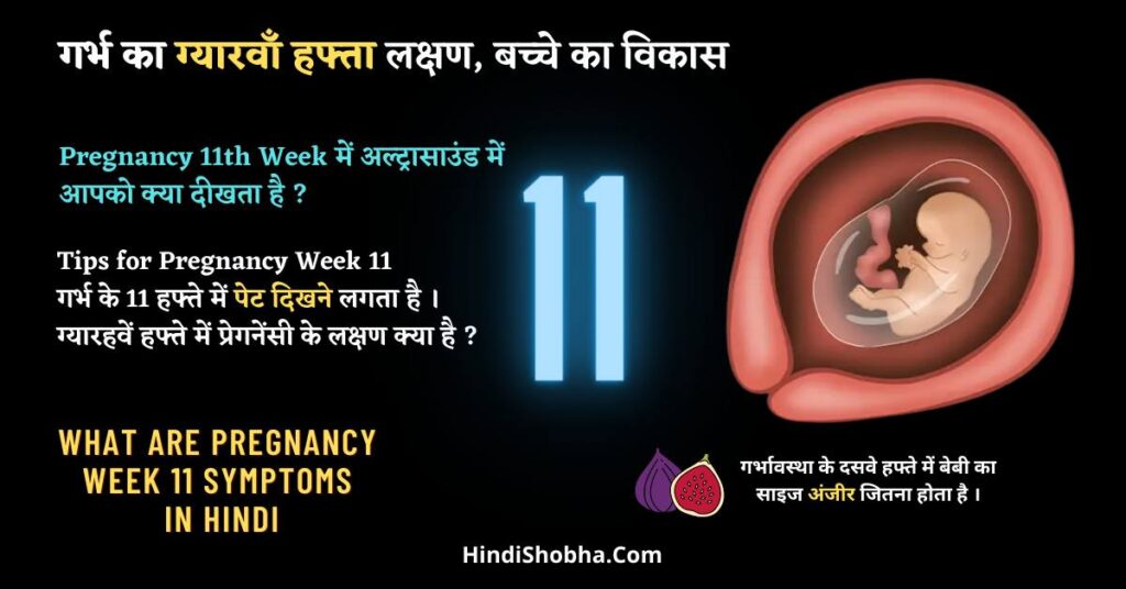 Pregnancy Week 11 in hindi